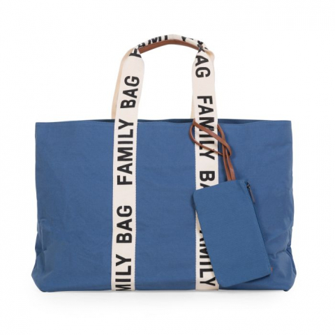 Transport si Relaxare - Geanta Childhome Family Bag Signature Indigo