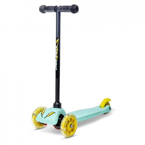 Jucarii si Jocuri - Trotineta cu 3 roti Neon Bolt Green
