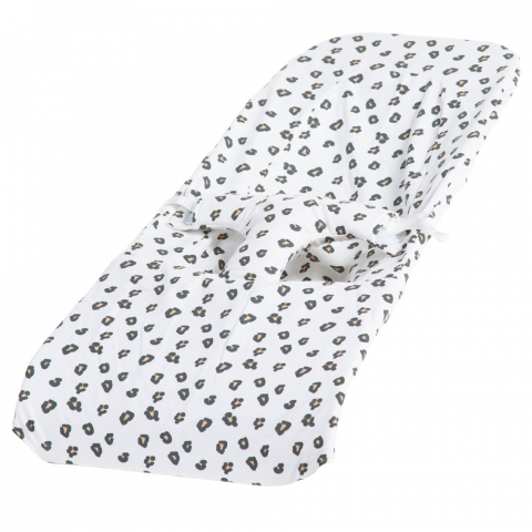 Mobilier si Lenjerie - Husa Balansoar Childhome Evolux, Jerse Leopard