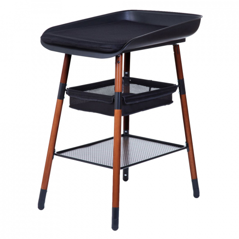 Mobilier si Lenjerie - Masuta de infasat Childhome Evolux Nuc/Negru