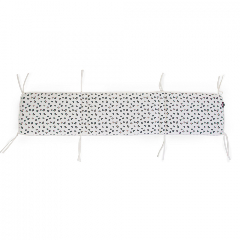Mobilier si Lenjerie - Protectie patut Childhome Jerse 35x170 cm, Leopard