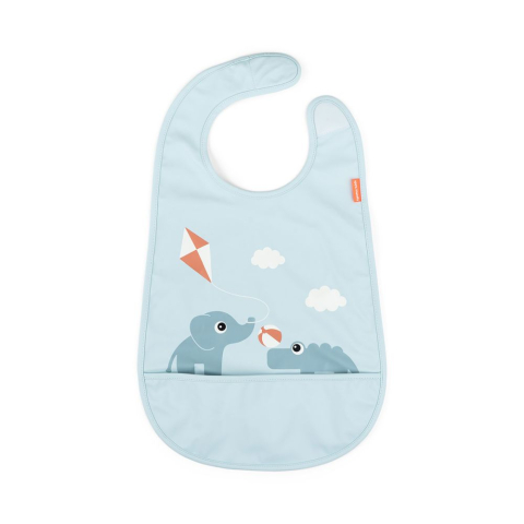 Alaptare si Hranire - Bavetica cu arici Done by Deer Playground Blue