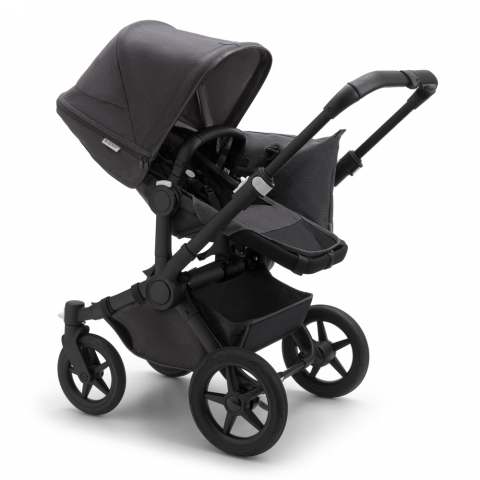 Transport si Relaxare - Carucior Bugaboo Donkey 5 Mono Mineral Black/Washed Black