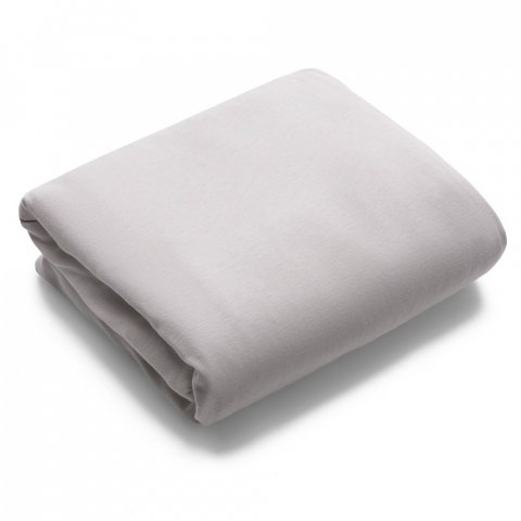 Mobilier si Lenjerie - Cearsaf bumbac patut Bugaboo Stardust Mineral White 91/51 cm