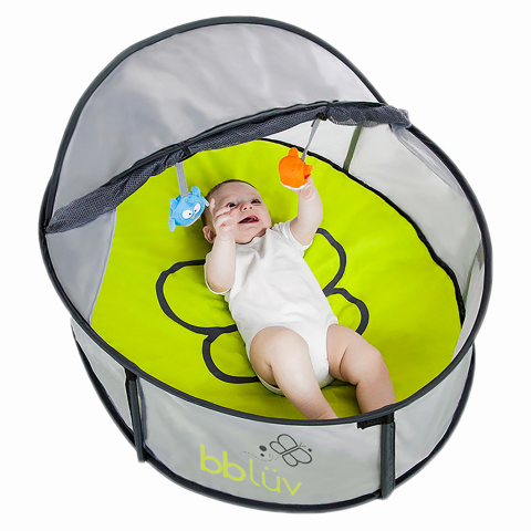 Jucarii si Jocuri - Cort 2 in 1 de calatorie si joaca bblüv Nidö Mini