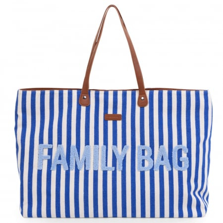 Transport si Relaxare - Geanta Childhome Family Bag Albastru/Alb