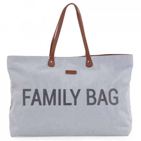 Transport si Relaxare - Geanta Childhome Family Bag Canvas Gri