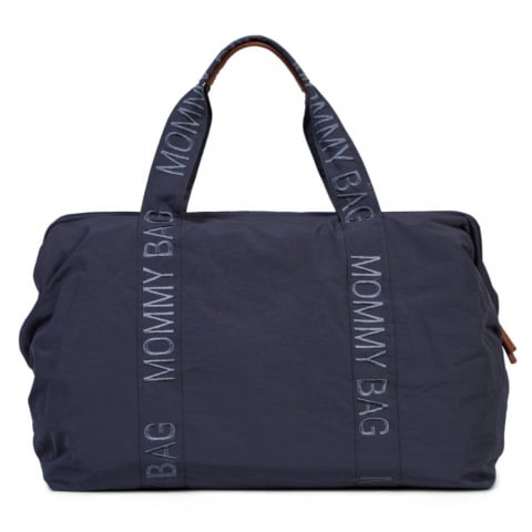 Transport si Relaxare - Geanta de infasat Childhome Mommy Bag Signature Urban Dark Grey