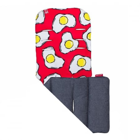 Transport si Relaxare - Husa reversibila Maclaren Fried Eggs