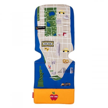 Transport si Relaxare - Husa reversibila Maclaren New York City Map