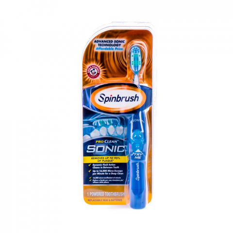 Baie si Igiena - Periuta de dinti electrica Arm&Hammer Spinbrush Sonic Albastru