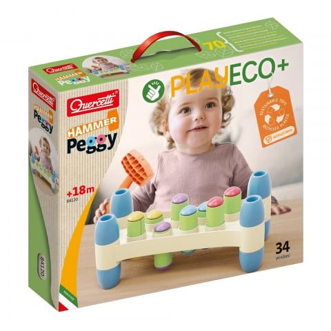 Jucarii si Jocuri - Quercetti Hammer Peggy Eco