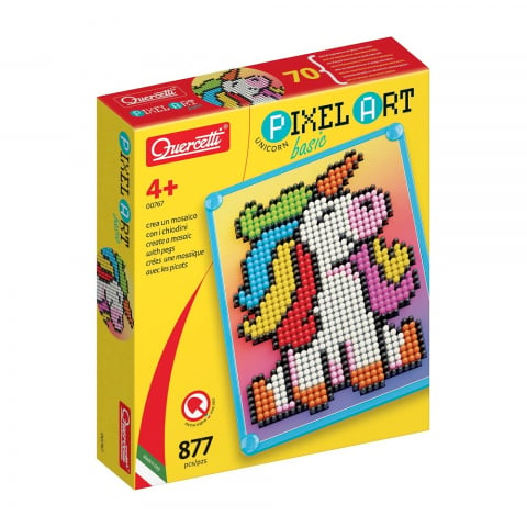 Jucarii si Jocuri - Quercetti Pixel Art Basic Unicorn