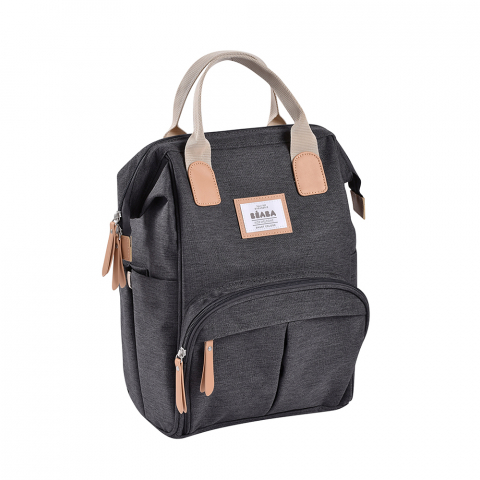 Alaptare si Hranire - Rucsac de infasat Beaba Wellington Dark Heather Grey