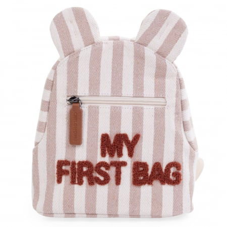 Imbracaminte si Accesorii - Rucsac pentru copii Childhome My First Bag Nude/Alb
