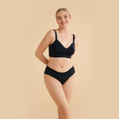 Pentru Mama - Sutien alaptare Momcozy YN21 Black M