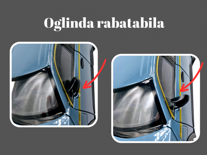 Masina metalica BMW XM cu efecte de fum, Sunete realistice, Farurile si stopurile lumineaza, Capota, portbagajul si cele 4 usi se deschid, Baterii incluse, 21cm, Albastru, Replica [5]
