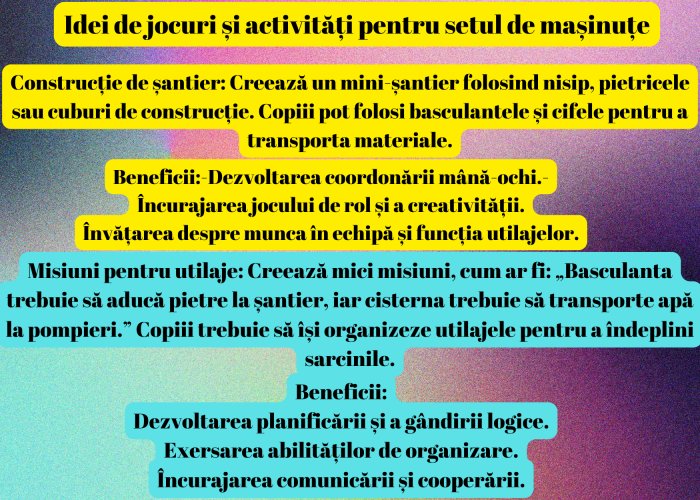 Set 12 masinute colorate de jucarie, Echipe de Salvare si Interventie, Cisterna, Macara, Excavator, Masina de Pompieri, Cifa, Basculanta, Salubritate, Multicolor, Plastic, 13cm, +3ani, ERGINO® [8]