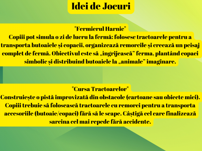 Set 12 piese Ferma, Tractoare agricole, Remorci, Fermieri, alte accesorii, Jucarii educative si interactive, +3ani, plastic, ERGINO® [6]