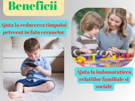 Joc educativ si interactiv din lemn tip Montessori, 30 piese, 16 ilustratii, Sortator cu 5 coloane, Stivuire, insiruire si sortatre, Sac depozitare piese, Multicolor [8]