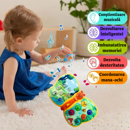 Jucărie Interactivă Fluturașul Vesel cu Lumini și Sunete pentru Copii +1 an [2]