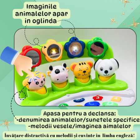 Jucărie Laptop Interactivă Educativă pentru Copii cu Sunete și Lumină [1]