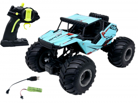 Masini cu telecomanda - Mașinuță cu Telecomandă 4x4 Off-Road - Suspensii Puternice, Baterie Reîncărcabilă