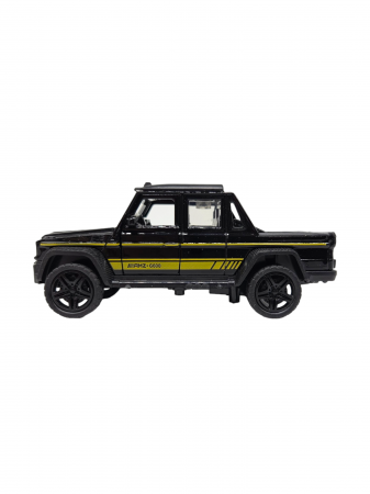 Masinuta metalica, Mercedes GCL, usi si portbagaj care se deschid, sunete si lumini, scara 1:32, Negru, 11cm, Replica [1]