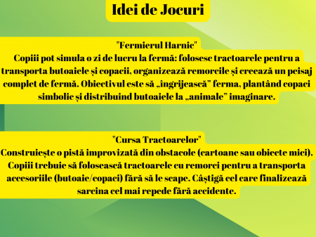 Set 12 piese Ferma, Tractoare agricole, Remorci, Fermieri, alte accesorii, Jucarii educative si interactive, +3ani, plastic, ERGINO® [5]