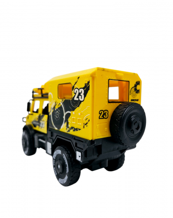 Set 2 camioane off-road, Culori vibrante, 18 cm, Plastic, +3 ani, ERGINO® [7]