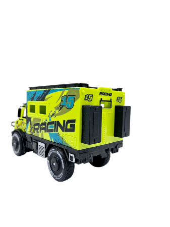 Set 2 camioane off-road, Culori vibrante, 18 cm, Plastic, +3 ani, ERGINO® [6]