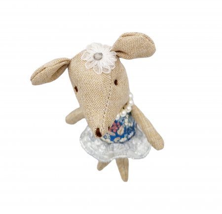 Soricica Rita, Jucarie textila, 16 cm [4]