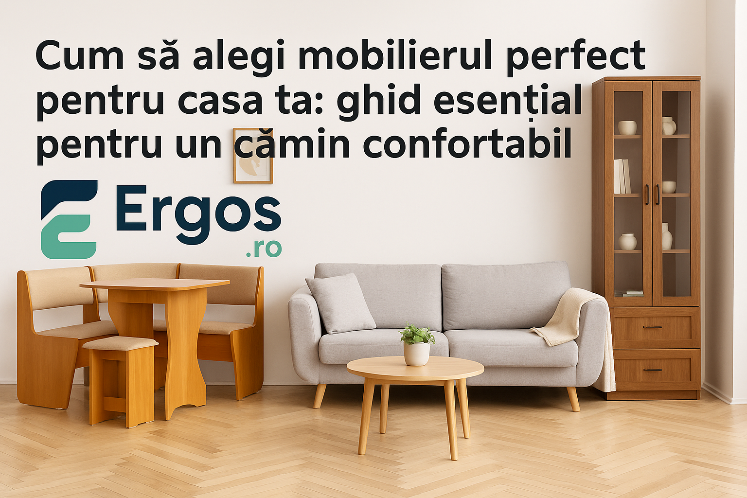Cum alegi mobilierul perfect pentru casa ta – Ghid esențial de la Ergos.ro