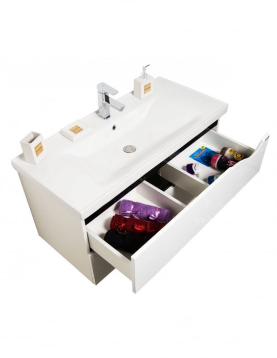 Baza si lavoar baie GN0971 - 80 cm [4]