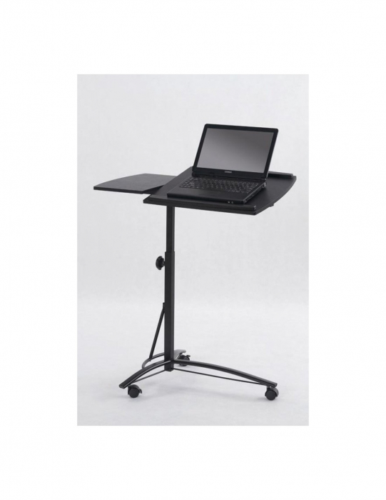 Birou Laptop HM B14 Negru cu Suport Reglabil [3]