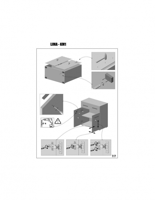 Comoda HM Lima KM1 stejar sonoma [10]