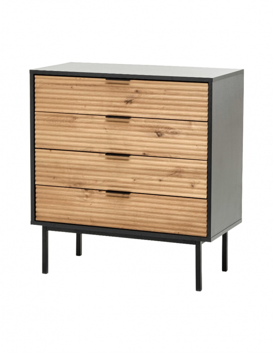 comoda-murano-km2-stejar-artizanal-negru-4-sertare [2]