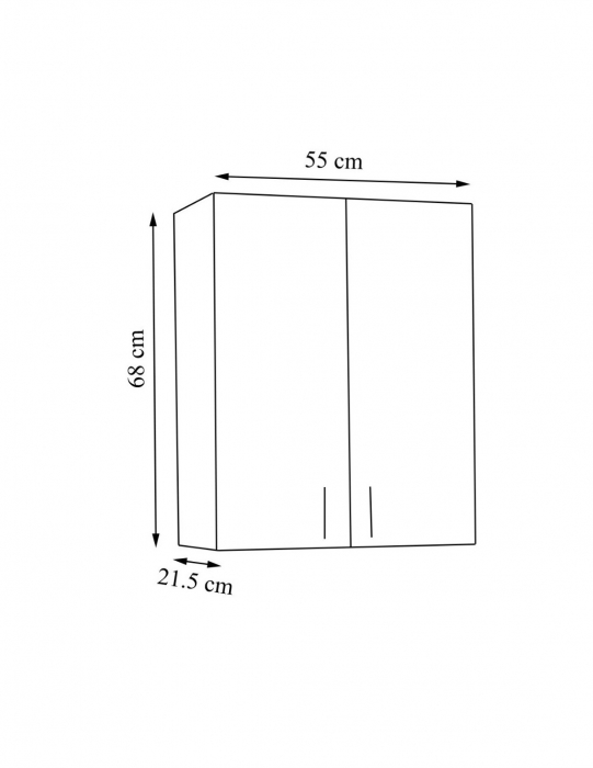 Dulap baie Proxi 55 x 68 cm [3]