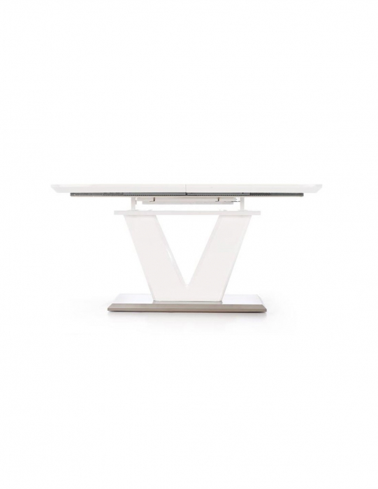 Masa extensibila alba HM Mistral cu baza din inox [6]