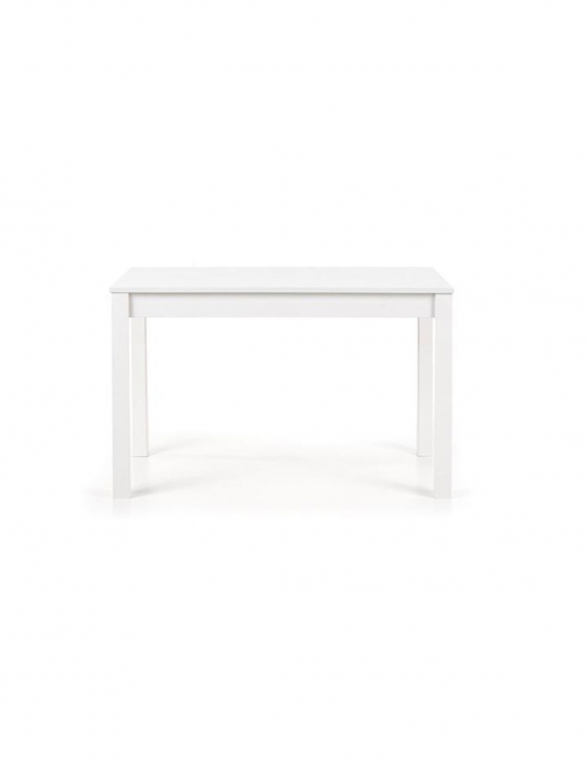 Masa de living alba Ksawery cu blat din Pal laminat si picioare din MDF [4]