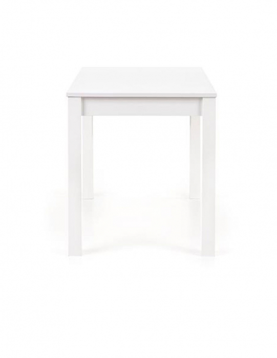Masa de living alba Ksawery cu blat din Pal laminat si picioare din MDF [6]