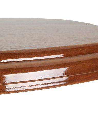 Masa living SB Nork cires extensibila din lemn masiv si MDF cu picioare sculptate [6]