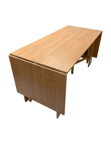Masa plianta din fag pentru 12 persoane, design modern [3]