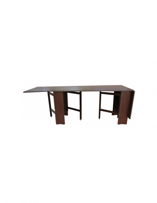 Masa plianta pentru 12 persoane wenge, dimensiuni 274x75 cm [5]