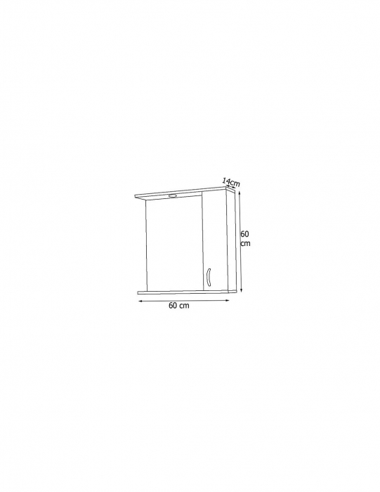 Oglinda de baie GN0001 cu dulap si iluminare [7]