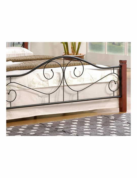 Pat HM Violetta 140x200 negru - cires [3]