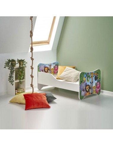 Pat pentru copii HM Happy Jungle cu sertar [3]