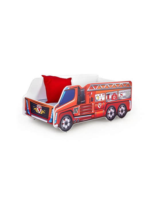 Pat pentru copii masina de pompieri HM Fire Truck [2]