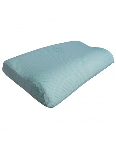 Perna ergonomica Memory Aloe Vera alba cu model subtil [2]