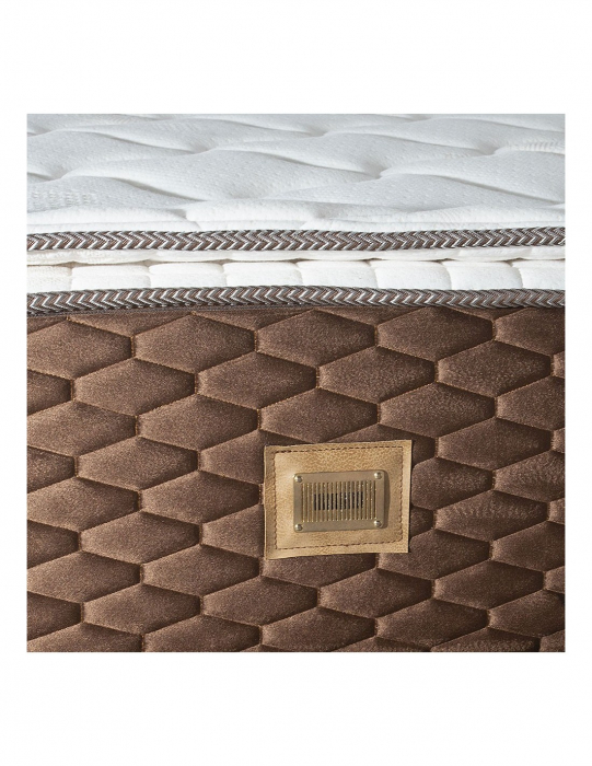 Saltea Lux Memory Piemond 140x200x32 cm cu topper, vedere frontală [3]